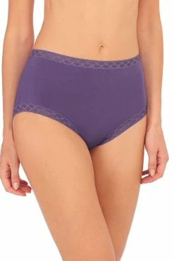 Bliss Full Brief 3 Pack -Natori Sales Shop Bliss Full Brief Blue Lavender by Natori 69249.1670715391