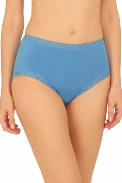 Bliss Full Brief 3 Pack -Natori Sales Shop Bliss Full Brief Retro Blue by Natori 48640.1678737205