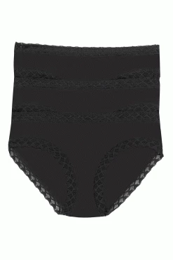 Bliss Girl Brief 3 Pack - Black