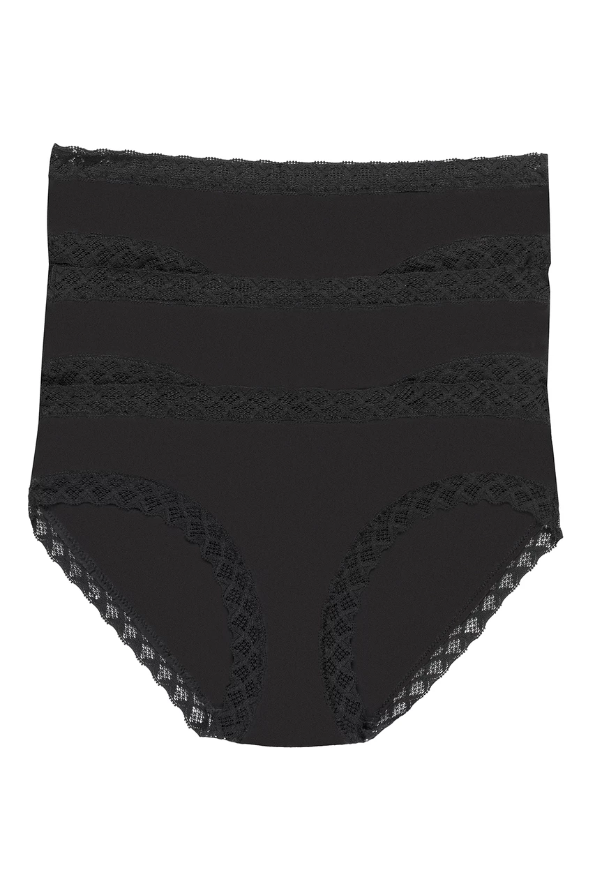 Bliss Girl Brief 3 Pack - Black 1 Bliss Girl Brief 3 Pack - Black