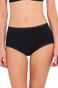 Bliss Full Brief 3 Pack -Natori Sales Shop Bliss 755058 Full Brief Black 1 90477.1661969472