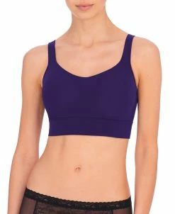 Bliss Flex Wireless Contour Bralette 22 Bliss Flex Wireless Contour Bralette -Natori Sales Shop Bliss Flex 723276 Wireless Contour Bralette NAVY FRONT 16819.1669670193