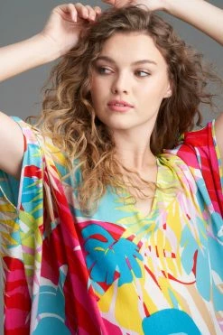 Bora Bora Caftan 11 Bora Bora Caftan -Natori Sales Shop Bora Bora Caftan Aqua Blue by N Natori 2 18969.1675378162