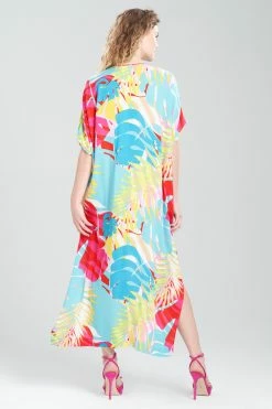 Bora Bora Caftan 9 Bora Bora Caftan -Natori Sales Shop Bora Bora Caftan Aqua Blue by N Natori 4 10028.1675378165