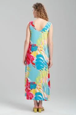 Bora Bora Tank Dress 8 Bora Bora Tank Dress -Natori Sales Shop Bora Bora Tank Dress Aqua Blue by N Natori 2 46896.1675378005