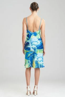 Botan Slip 13 Botan Slip -Natori Sales Shop Botan Slip Blue by Natori 2 56714.1645129745