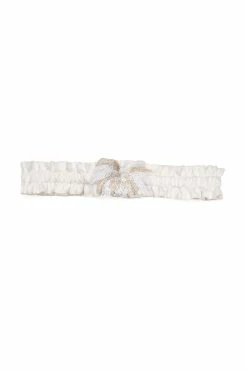 Bridal Embroidery Garter
