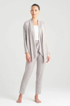 Brushed Hacci Cardigan