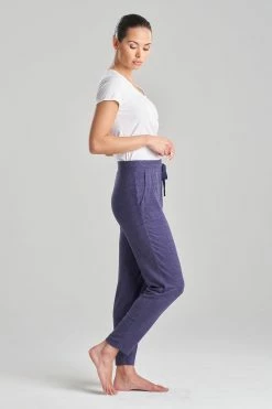 Brushed Hacci Pant 23 Brushed Hacci Pant -Natori Sales Shop Brushed Hacci Pant Heather Navy by Natori 4 79132.1682011229