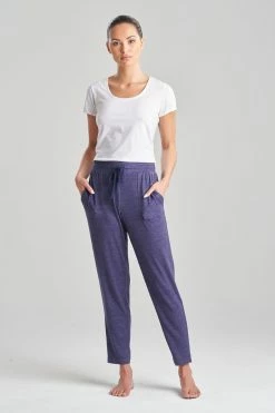 Brushed Hacci Pant 21 Brushed Hacci Pant -Natori Sales Shop Brushed Hacci Pant Heather Navy by Natori 86719.1682011227