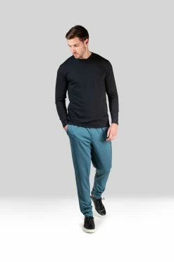 Buji Jersey Modal Crew Neck Tee 62 Buji Jersey Modal Crew Neck Tee -Natori Sales Shop Buji Jersey Modal Crew Neck Tee Caviar by Natori 12224.1659388508