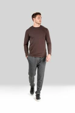 Buji Jersey Modal Crew Neck Tee 76 Buji Jersey Modal Crew Neck Tee -Natori Sales Shop Buji Jersey Modal Crew Neck Tee Espresso by Natori 86066.1659389291