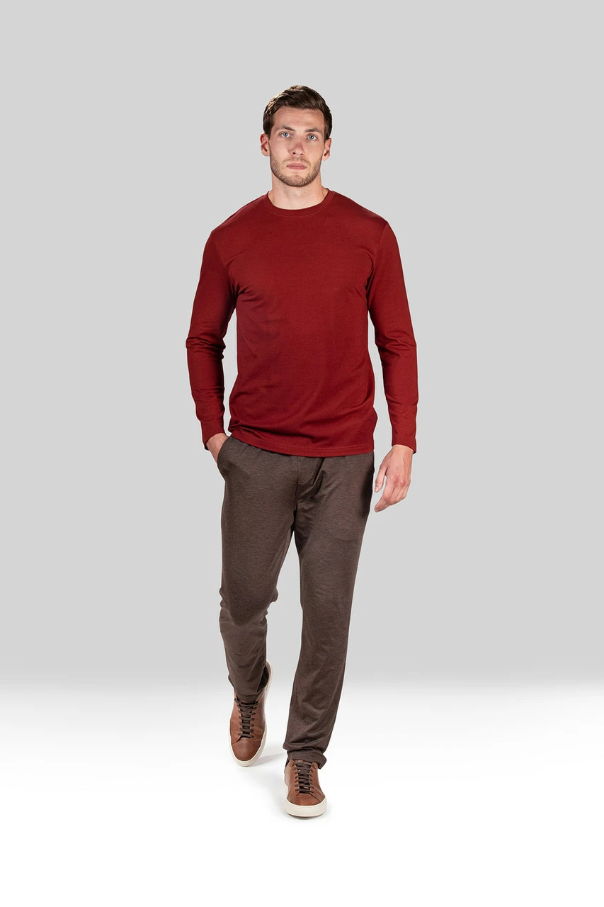 Buji Jersey Modal Crew Neck Tee 6 Buji Jersey Modal Crew Neck Tee - Image 6