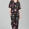 Butterfly Garden V-Neck PJ