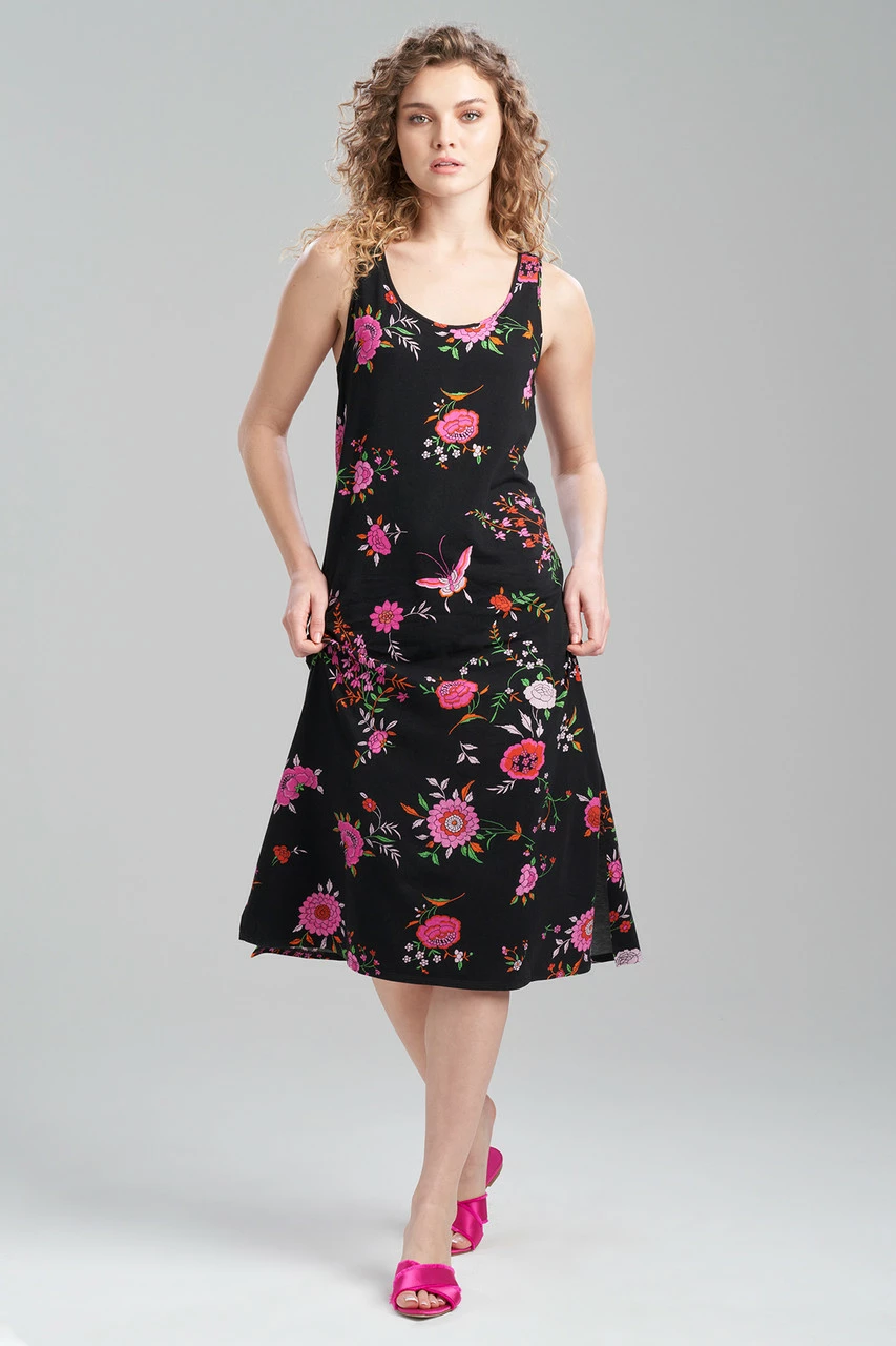 Butterfly Garden Tank Gown 1 Butterfly Garden Tank Gown