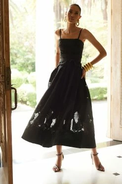 Reiki Nappa Leather Ankle Strap Heel -Natori Sales Shop Calado Embroidery Cotton Bustier Skirt Belt Reiki Nappa Leather Ankle Strap Heel Black by Natori 40832.1678908543