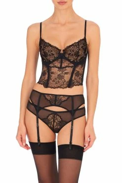 Chantilly Lace Bustier 29 Chantilly Lace Bustier -Natori Sales Shop Chantilly Bustier Chantilly Bikini Chantilly Garter Black Buff by Natori 66415.1665686884