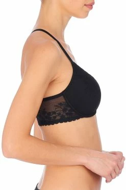 Cherry Blossom Convertible Spacer Push-Up Bra -Natori Sales Shop Cherry Blossom Convertible Spacer Push Up Bra Black by Natori 2 31559.1671563741