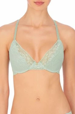 Cherry Blossom Convertible Spacer Push-Up Bra -Natori Sales Shop Cherry Blossom Convertible Spacer Push Up Bra Mint by Natori 58317.1671572209