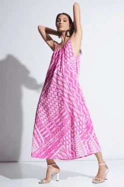 Chibana Getaway Gown 8 Chibana Getaway Gown -Natori Sales Shop Chibana Getaway Gown Hot Magenta Combo by Natori 2 16544.1675879006
