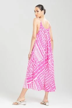 Chibana Getaway Gown 6 Chibana Getaway Gown -Natori Sales Shop Chibana Getaway Gown Hot Magenta Combo by Natori 2 43072.1675203186
