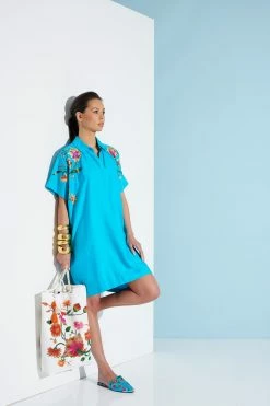 Chikayo Embroidered Canvas Tote Bag -Natori Sales Shop Chikayo Canvas Tote 4 31927.1651263661