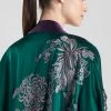 Chinoiserie Embroidery Silk Robe