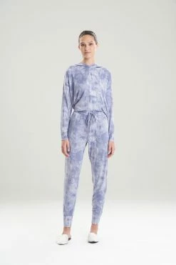 Cloud Printed Mirage Jogger Pants -Natori Sales Shop Cloud Printed Mirage Jogger Pants Soft Blue by N Natori 40635.1641578027