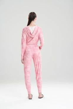 Cloud Printed Mirage Jogger Pants -Natori Sales Shop Cloud Printed Mirage Jogger Pants Soft Pink by N Natori 2 14850.1641578036
