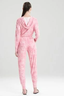 Cloud Printed Mirage Jogger Pants -Natori Sales Shop Cloud Printed Mirage Jogger Pants Soft Pink by N Natori 2 66096.1641578034