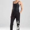 Cocoon Dragon Embroidered Jogger Pants