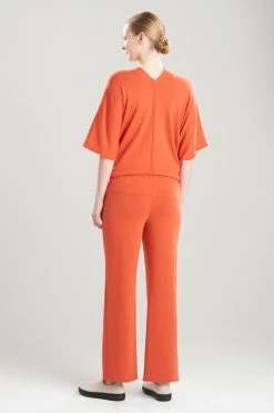 Cocoon Lounge Pants 11 Cocoon Lounge Pants -Natori Sales Shop Cocoon Lounge Pants Burnt Orange by Natori 2 01947.1658955466