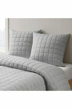 Cocoon Grey Quilt Sham
