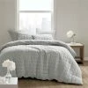 Cocoon Quilt Top Grey Comforter Mini Set