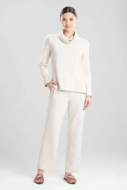 Cocoon Turtleneck Top -Natori Sales Shop Cocoon Turtleneck Top Sand Taupe by Natori 35788.1658955861