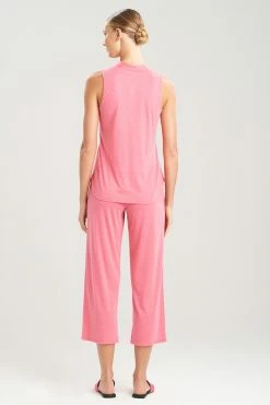 Congo Sleeveless PJ 21 Congo Sleeveless PJ -Natori Sales Shop Congo Sleeveless PJ Heather Hot Pink by Natori 2 69689.1645727478