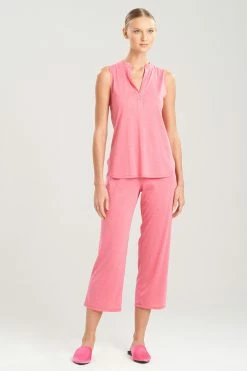 Congo Sleeveless PJ 20 Congo Sleeveless PJ -Natori Sales Shop Congo Sleeveless PJ Heather Hot Pink by Natori 38467.1649351678