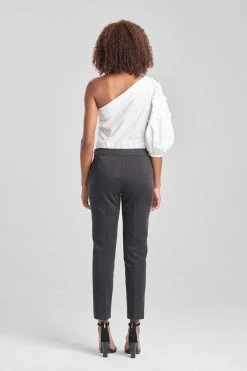 Cotton Chino Ankle Pants 21 Cotton Chino Ankle Pants -Natori Sales Shop Cotton Chino Ankle Pants Black by Natori 2 22558.1668697418