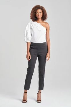 Cotton Chino Ankle Pants 20 Cotton Chino Ankle Pants -Natori Sales Shop Cotton Chino Ankle Pants Black by Natori 77794.1668697416