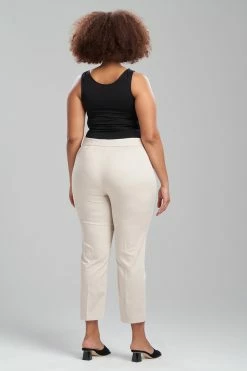 Cotton Chino Ankle Pants 25 Cotton Chino Ankle Pants -Natori Sales Shop Cotton Chino Ankle Pants Sand Taupe by Natori 4 07810.1674772318