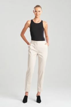 Cotton Chino Ankle Pants 26 Cotton Chino Ankle Pants -Natori Sales Shop Cotton Chino Ankle Pants Sand Taupe by Natori 2 60399.1668787279