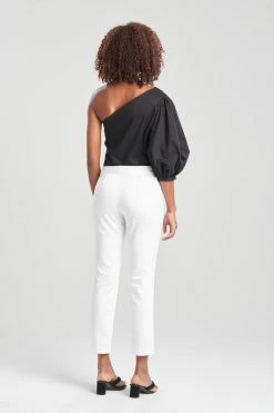 Cotton Chino Ankle Pants 19 Cotton Chino Ankle Pants -Natori Sales Shop Cotton Chino Ankle Pants White by Natori 2 61165.1668697412