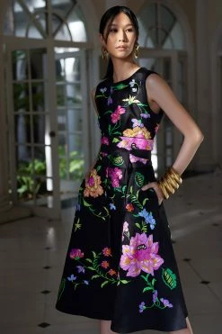 Cotton Chino Belted Dress 8 Cotton Chino Belted Dress -Natori Sales Shop Cotton Chino Belted Cotton Chino Belt Dress Black by Natori 45045.1678904311