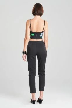 Natori Sales Shop -Natori Sales Shop Cotton Chino Bustier Black by Natori 2 78922.1675721176