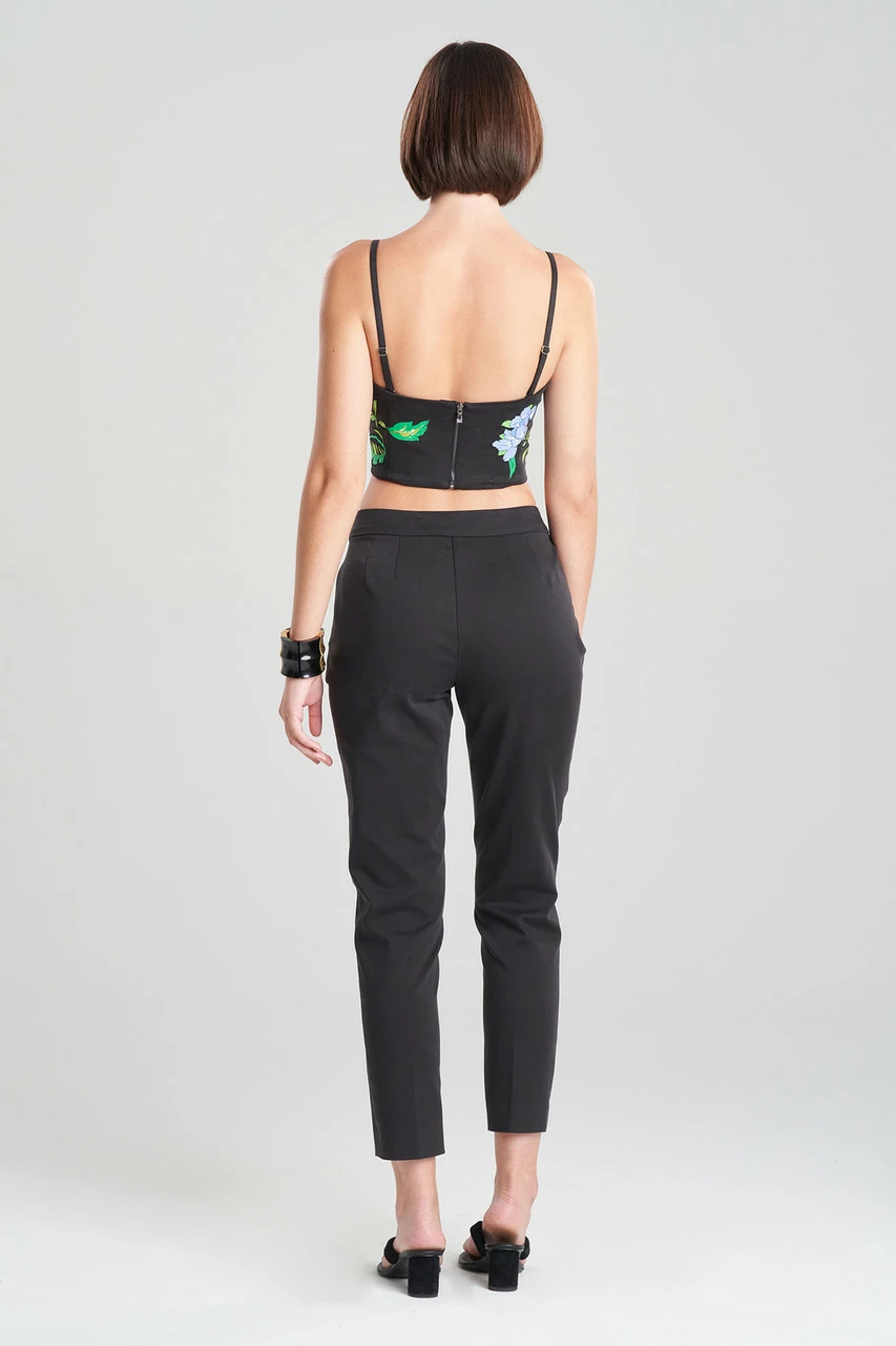 Cotton Chino Junko Embroidery Bustier 2 Cotton Chino Junko Embroidery Bustier - Image 2