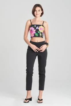 Cotton Chino Junko Embroidery Bustier