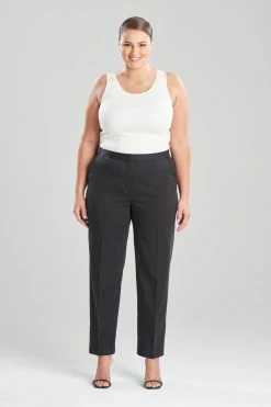 Cotton Chino Tapered Pants 18 Cotton Chino Tapered Pants -Natori Sales Shop Cotton Chino Tapered Pants Black by Natori 3 38570.1668697946