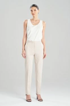 Cotton Chino Tapered Pants