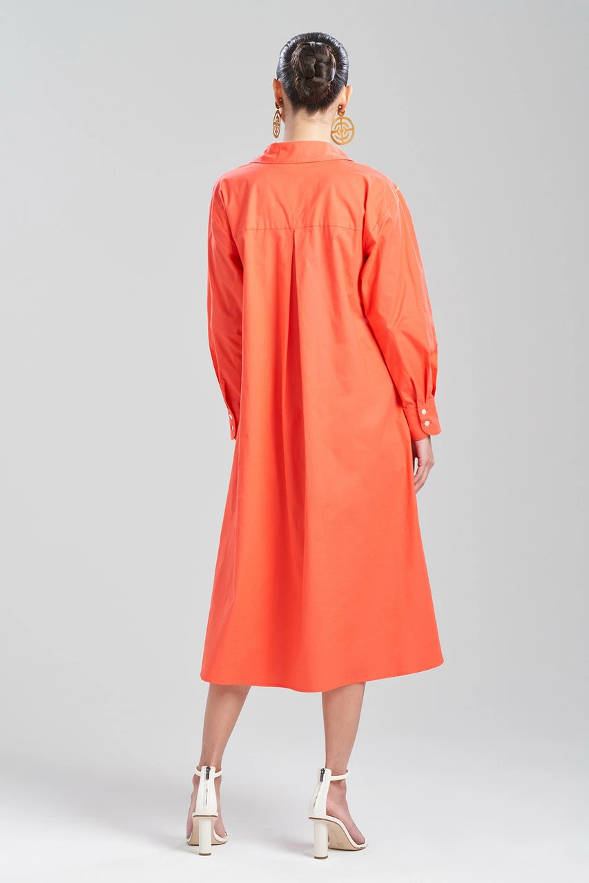 Cotton Poplin El Nido Embroidered Shirtdress 2 Cotton Poplin El Nido Embroidered Shirtdress - Image 2