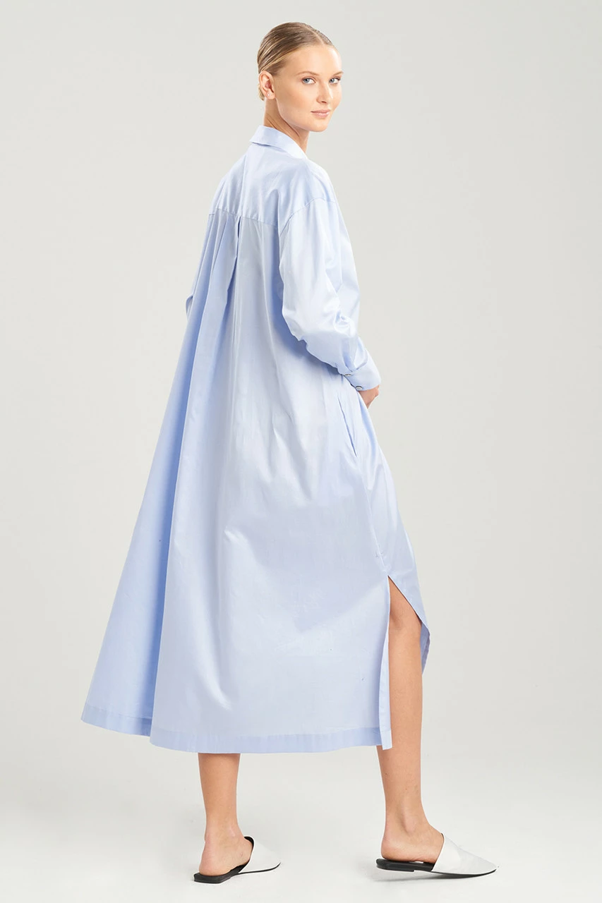 Cotton Sateen Essentials Caftan 2 Cotton Sateen Essentials Caftan - Image 2